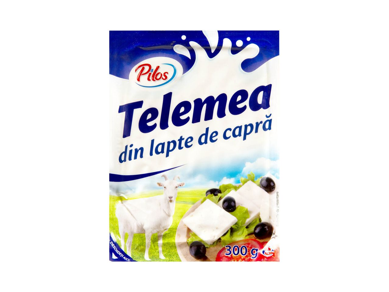 Brânză de capră Telemea Pilós, 300g.