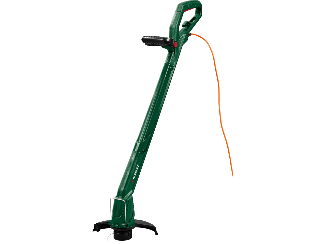 PARKSIDE® 300W Electric Lawn Trimmer, green with orange power cord