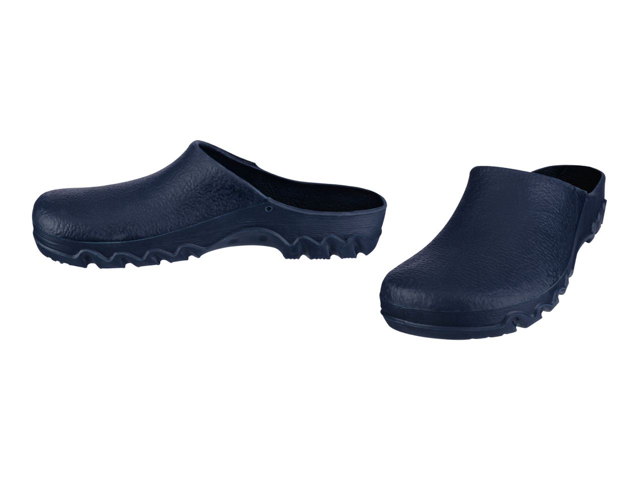 Go to full screen view: Parkside Men's Garden Clogs - Navy - Image 3