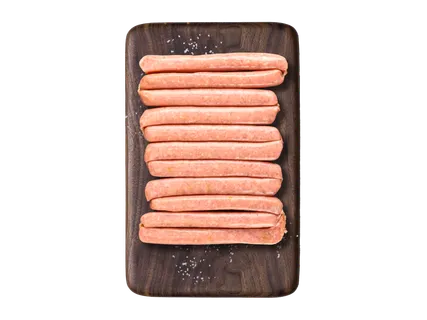 Šviežios kiaulienos dešrelės su baravykais