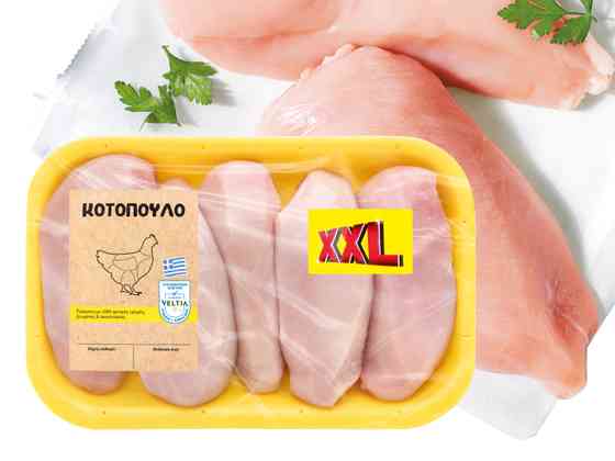 Φιλέτο στήθος κοτόπουλο Ελλάδας XXL