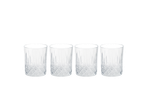 4 Silvercrest® viskio stiklinių rinkinys su raižytu raštu