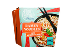 Aziatische noedelbox met ramen noedels en hot honey smaak