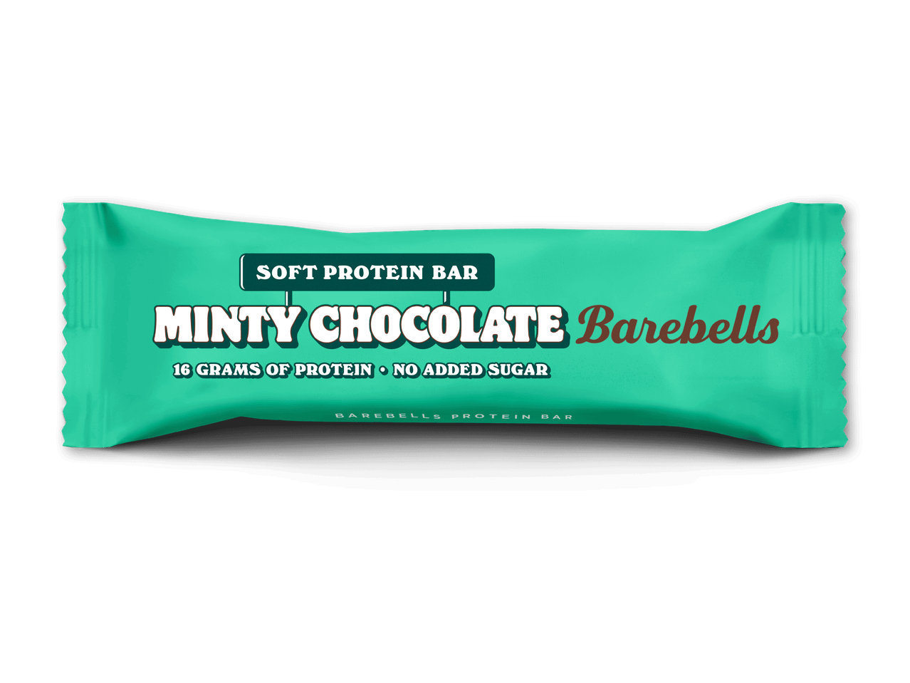 Mint chokolade proteinbar med 16 gram protein og ingen tilsat sukker.