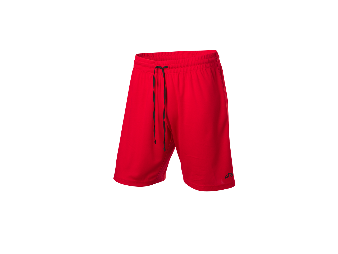 CRIVIT men's red sports shorts with black drawstring