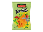El Tequito Tortilla chips, jalapeño-limoensmaak.