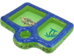 Piscină gonflabilă Paw Patrol cu două secțiuni.