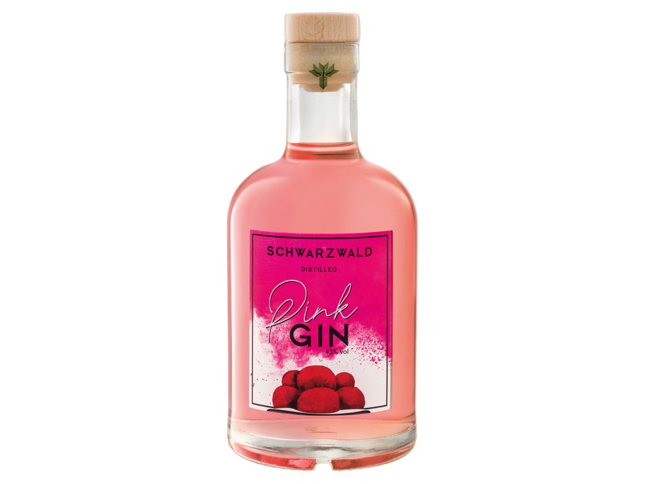 Gin roz Schwarzwald distilat.