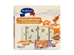 Duc De Coeur zachte nougatrepen met pinda's, gekonfijte sinaasappelschil en Kretenzische honing, 140g.