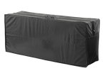 Capa protetora preta LIVARNO para móveis de jardim ou almofadas.