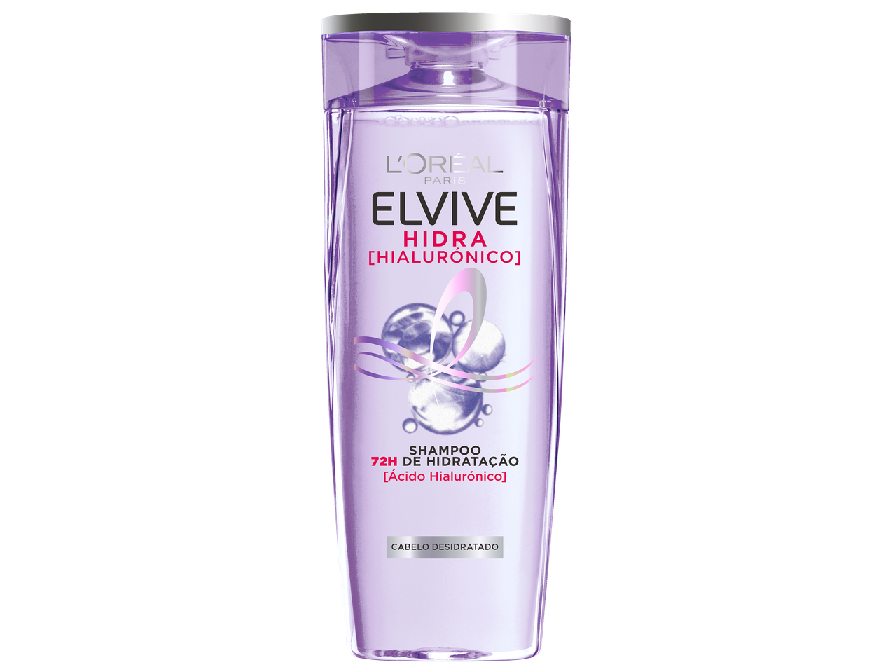 L'Oréal Elvive Hidra Hialurónico Champô para cabelo desidratado.