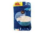 Pacote de 2kg de arroz agulha Golden Sun XL.