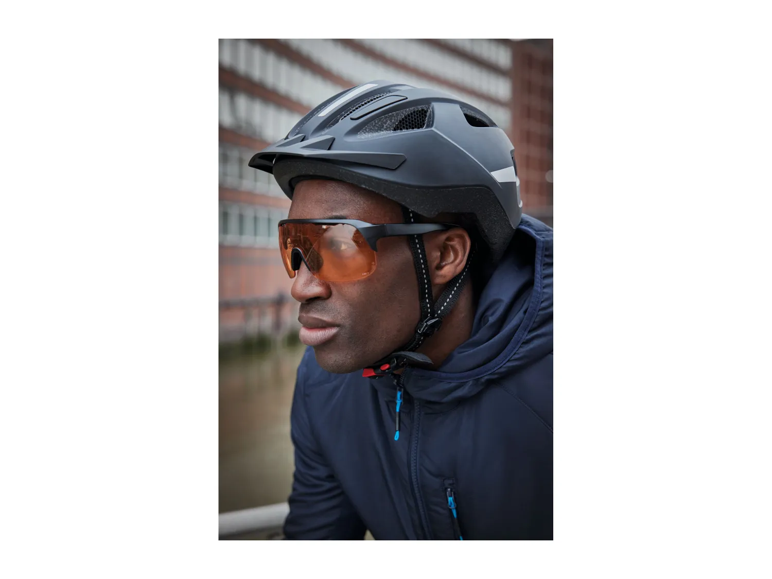 Crivit Bike Helmet with Rear Light 