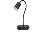 LIVARNO LED stona/štipaljka lampa, crna sa fleksibilnim vratom