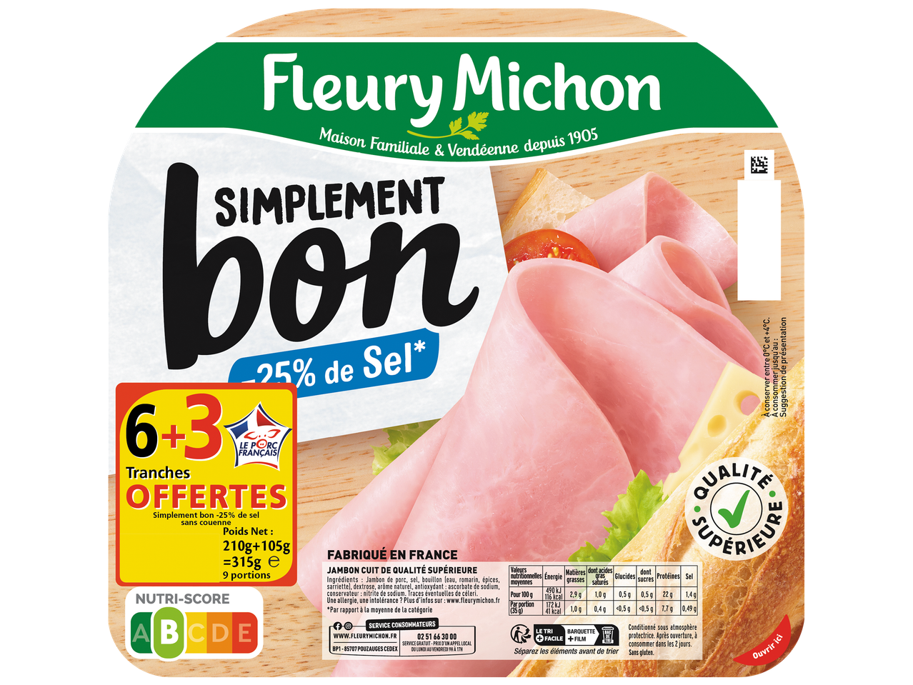 Jambon Simplement Bon