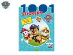 Paw Patrol sticker book with 1001 stickers, colouring pictures, and puzzles for age 4+.