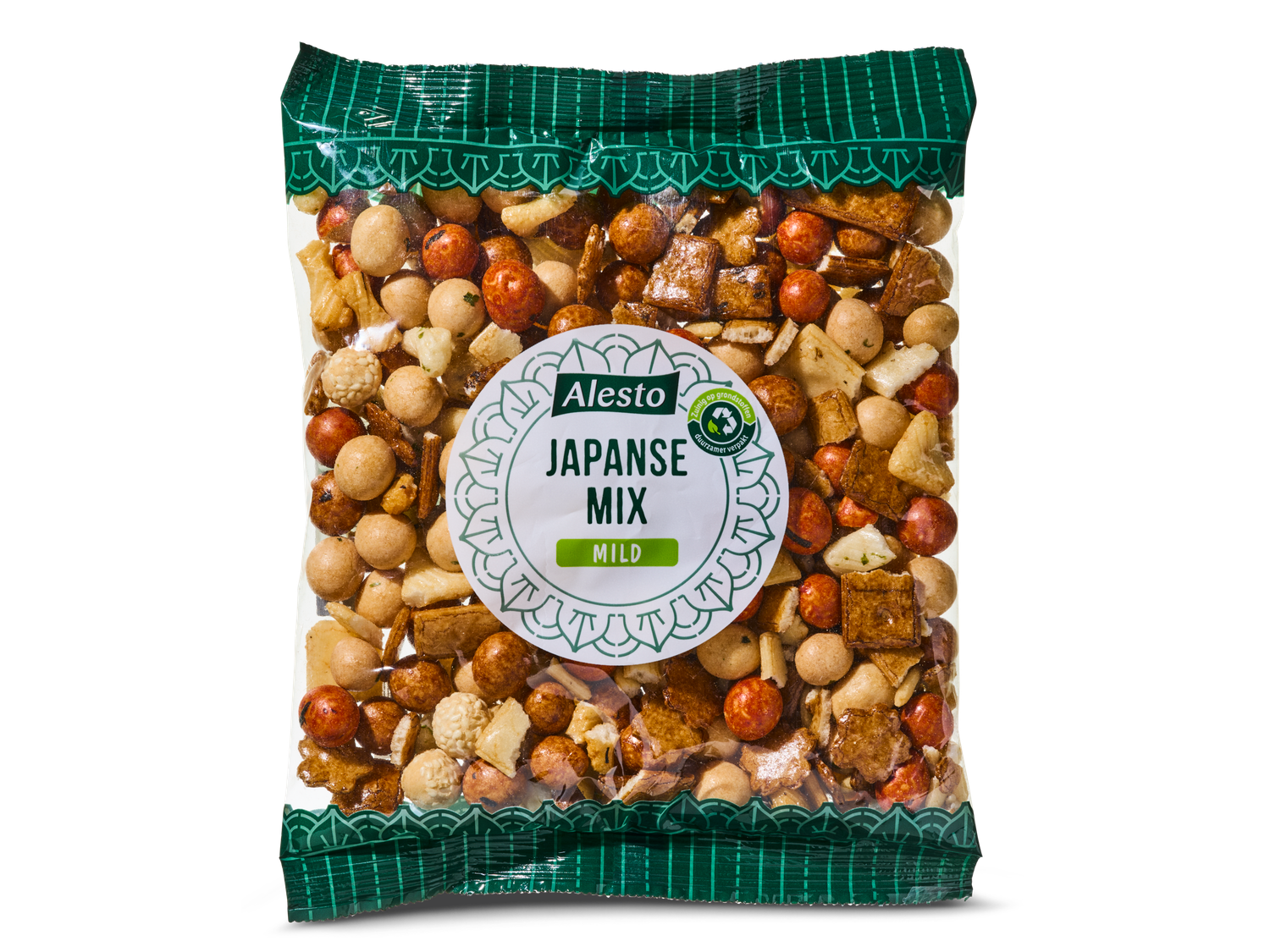 Japanse rijstcrackermix