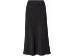 Black maxi skirt with a subtle sheen