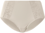 ESMARA Damen Miederslips bege com detalhes de renda floral.