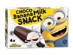 Chokolade-bananmælkesnack med Minions-tema, 4 stk.