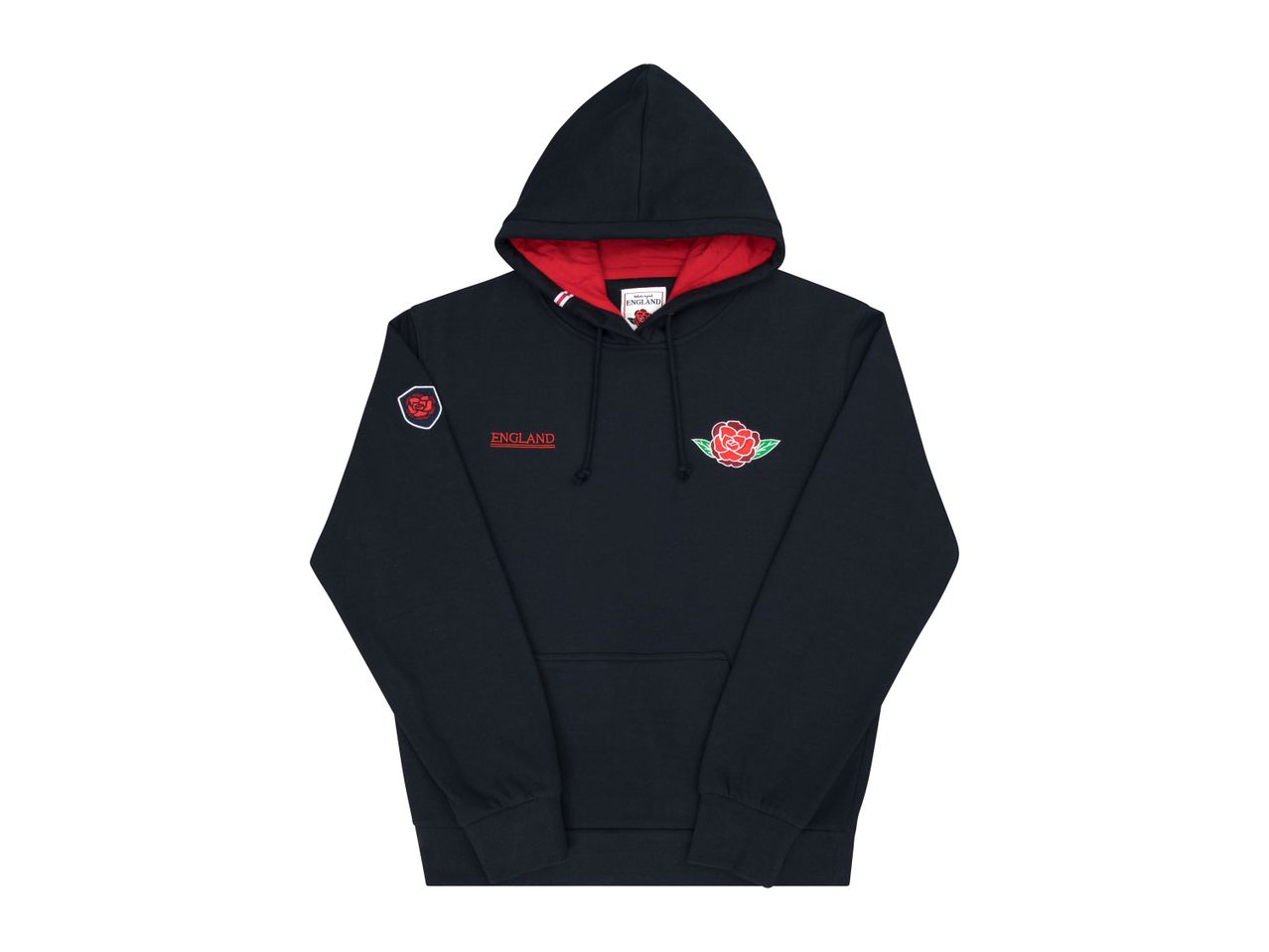 Go to full screen view: Adults’ England Rugby Hoodie - Image 2