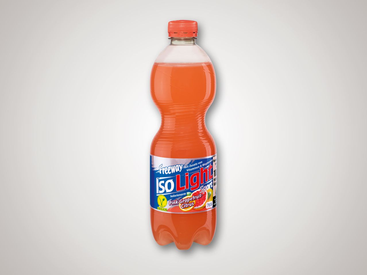 Freeway Iso Light Flasche, rosa Grapefruit und Zitrusgeschmack.