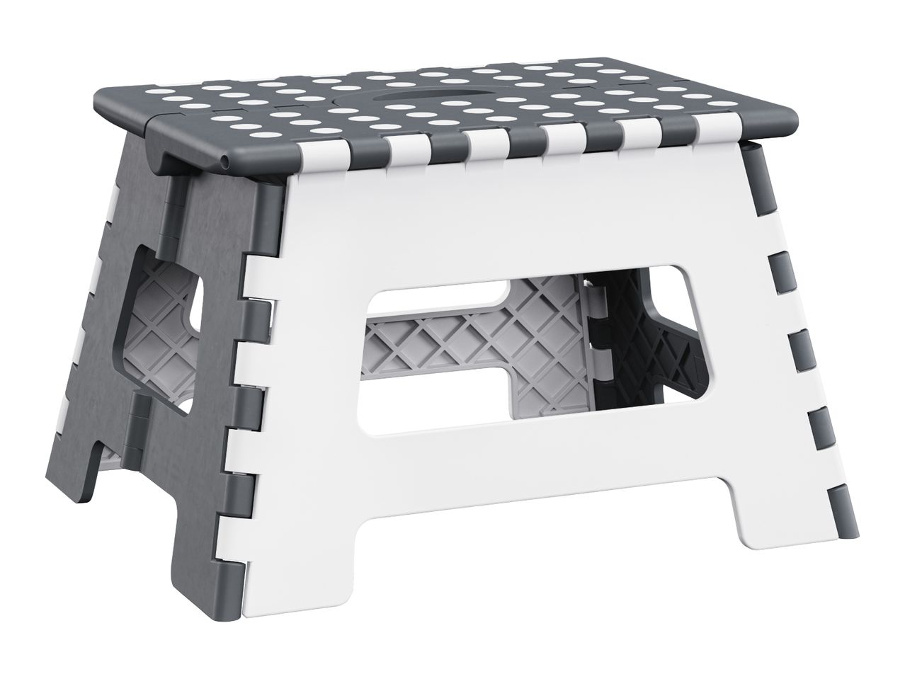 Livarno Home Grey Folding Step Stool