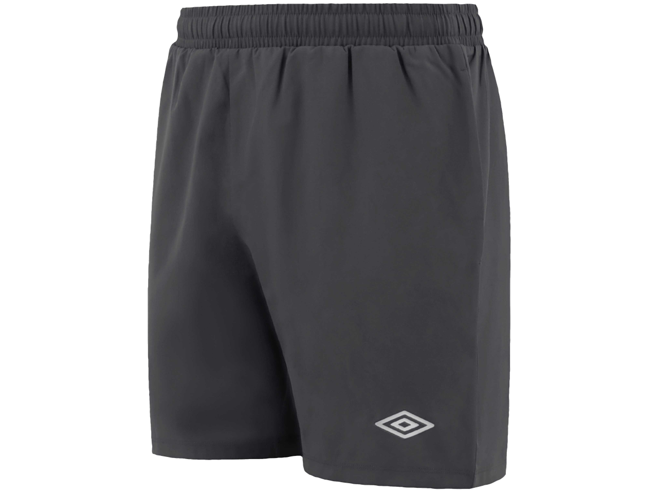 UMBRO vyriški šortai antracito spalvos su logotipu