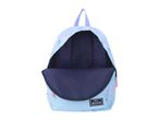 Disney Stitch backpack with floral pattern.