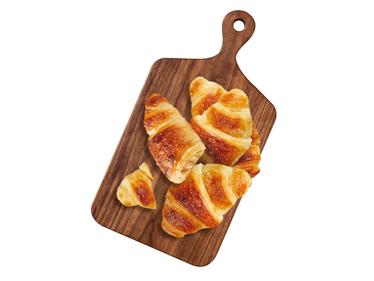 Ugrás a teljes képernyős nézethez: Vajas croissant vaníliaízű karamelles töltelékkel – Kép 1