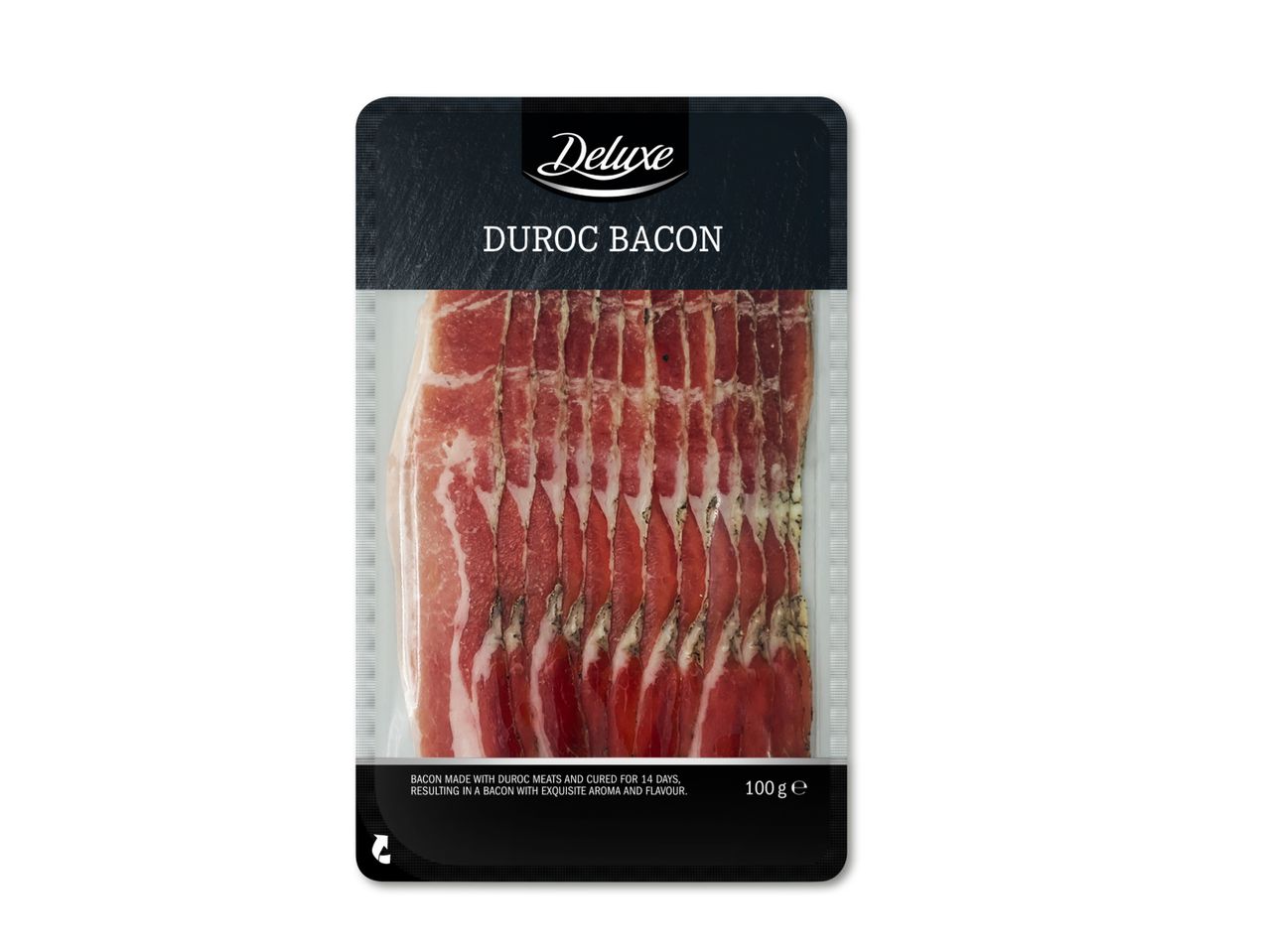 Deluxe Duroc peekonipakend, 100g