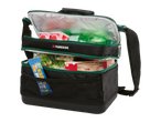 Bolsa térmica Parkside de dois andares com comida.