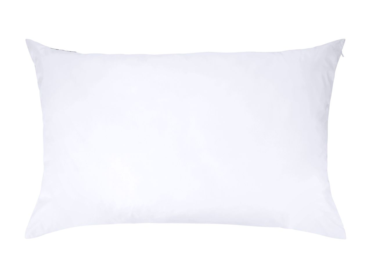 A white rectangular pillow.