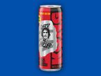KÖZIS Energydrink, limitierte Edition mit Gerd Müller.