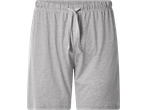 Pantaloni scurți de pijama gri ESMARA MEN cu șnur în talie.