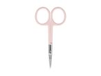 Pink baby nail scissors with a protective cap