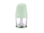 A SilverCrest mini food chopper in a light green color.