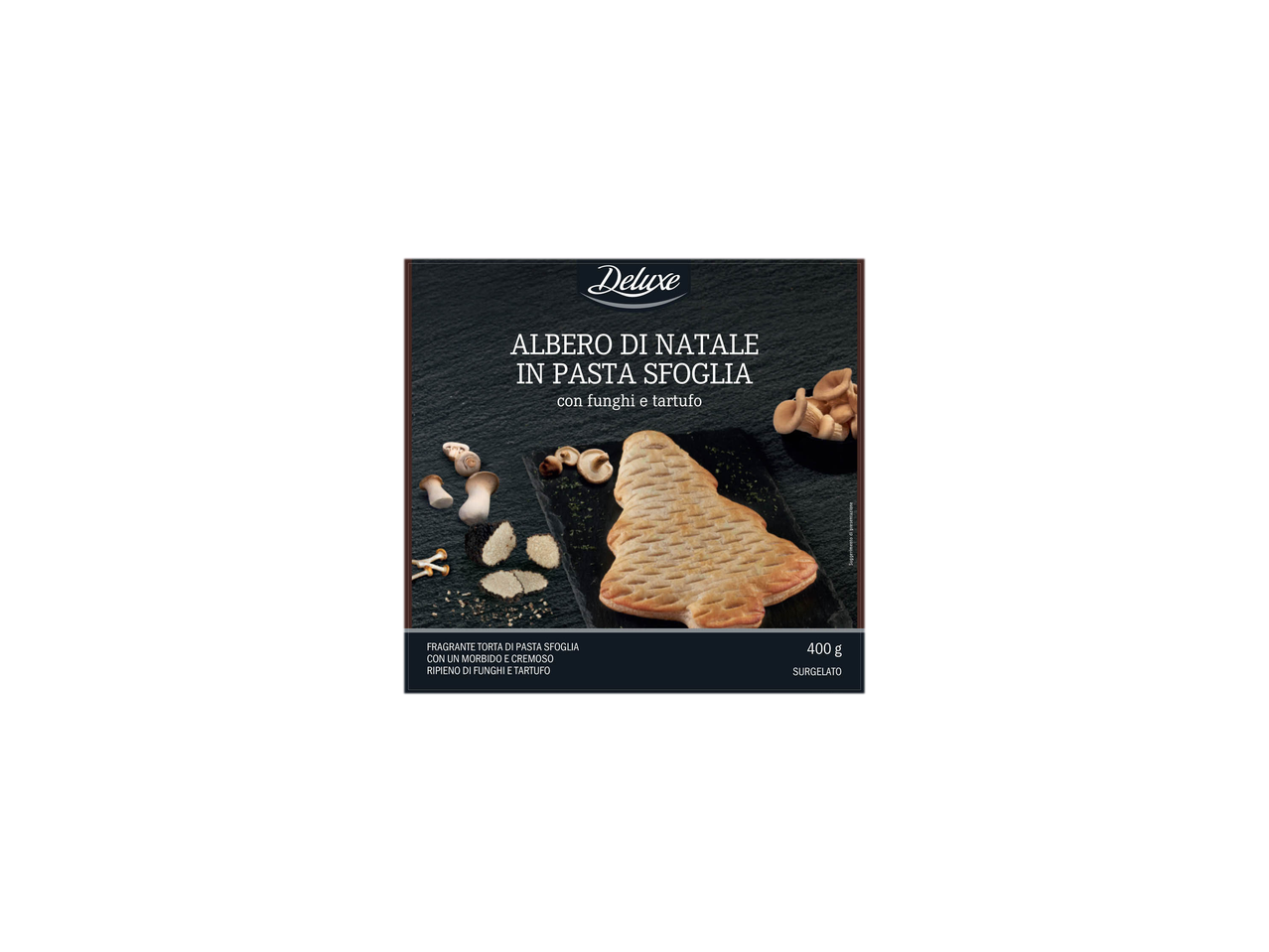 Albero di Natale in pasta sfoglia