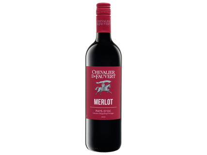 Chevalier de Fauvert Merlot, Rotwein, trocken