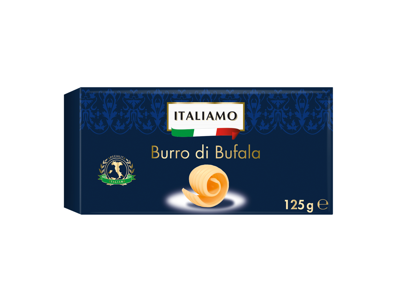 Italiamo bufalų sviestas, 125 g.