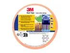3M neon orange duct tape with product details and usage examples.
