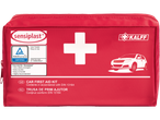 Trusa de prim ajutor auto Kalff și Sensiplast.