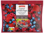 Sachet refermable de cocktail de fruits rouges surgelés, avec Nutri-Score A.