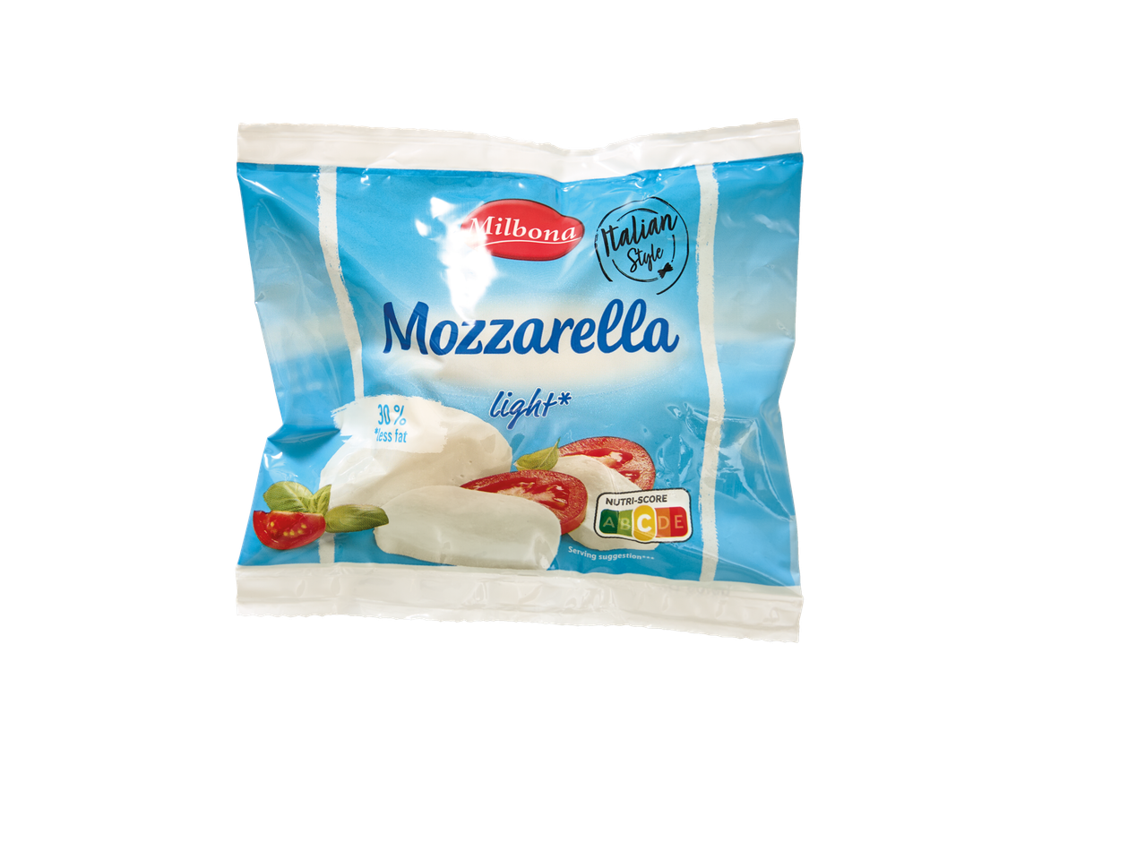 Milbona mozzarella, itaalia stiilis, kerge.