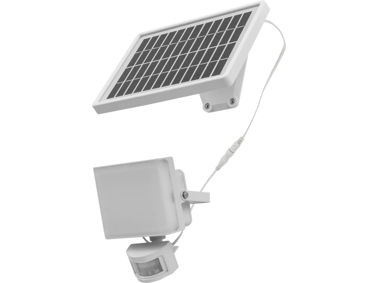 Proiector solar cu senzor de mișcare.
