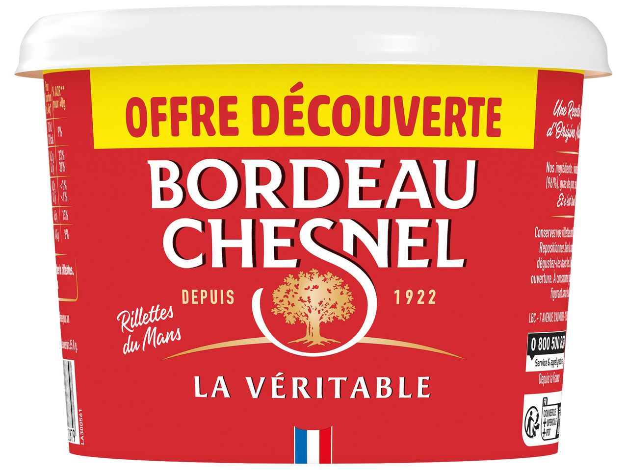 Rillettes du Mans de Bordeaux Chesnel.