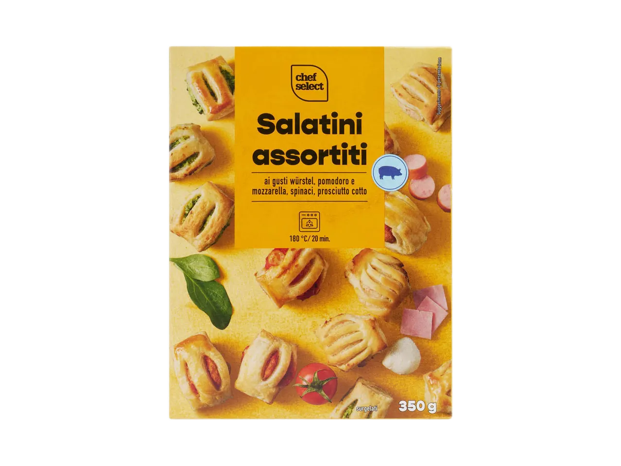 Mix salatini di pasta sfoglia
