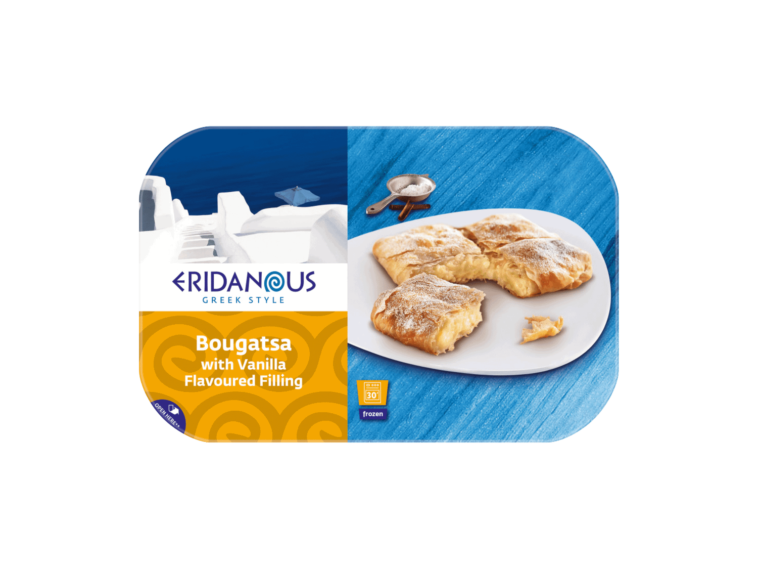 Bougatsa sa vanila kremom