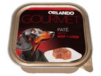 Orlando Gourmet: marha- és májpástétom kutyáknak.