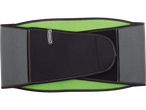 Sensiplast Sports Back Brace: black, grey and green.